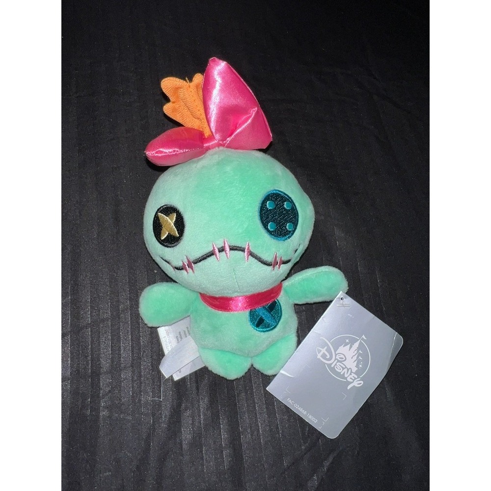 Disney Store Lilo & Stitch Scrump Plush Mint Green Ragdoll Toy 6"